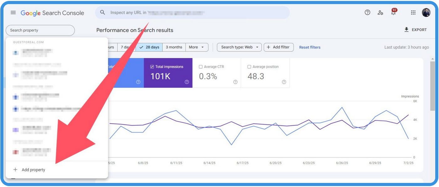 webmaster google console